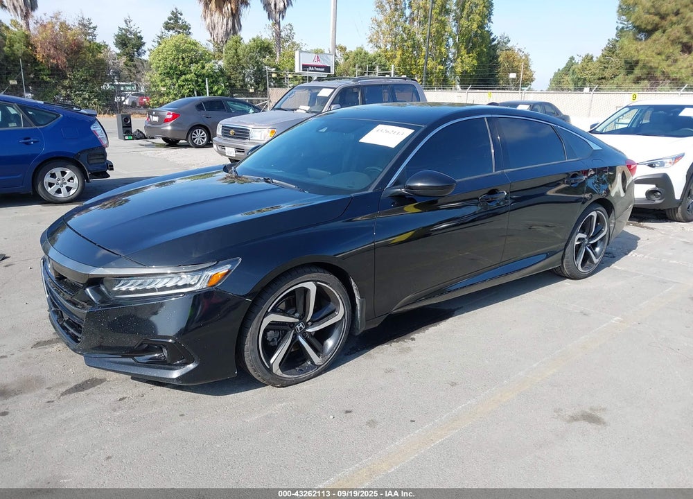 2021 HONDA ACCORD SPORT VIN: 1HGCV1F33MA003532