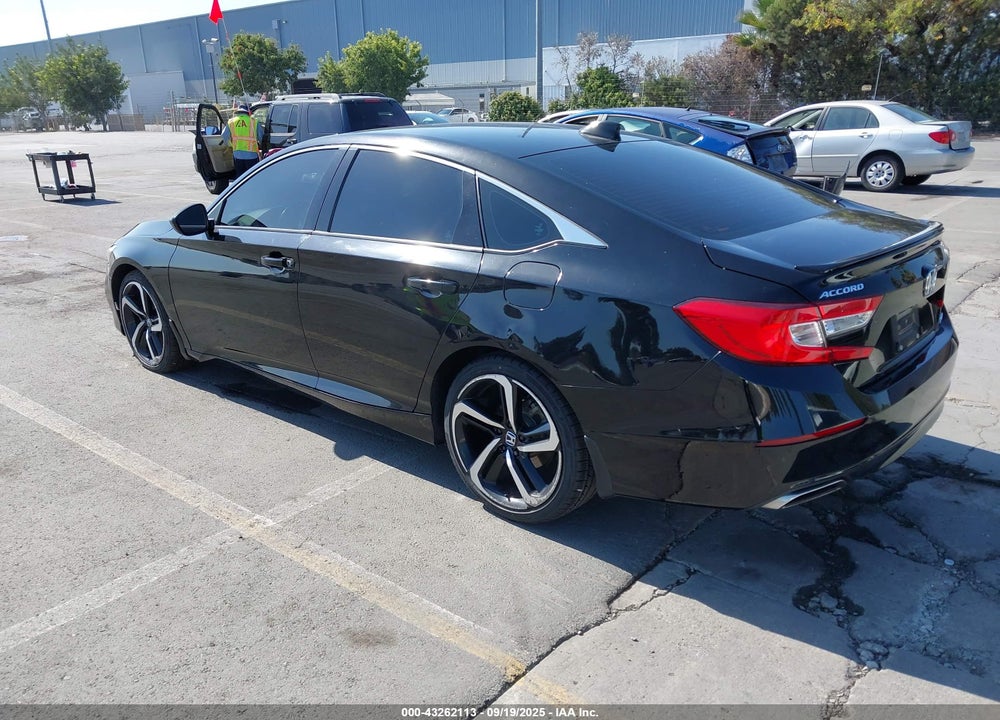 2021 HONDA ACCORD SPORT VIN: 1HGCV1F33MA003532