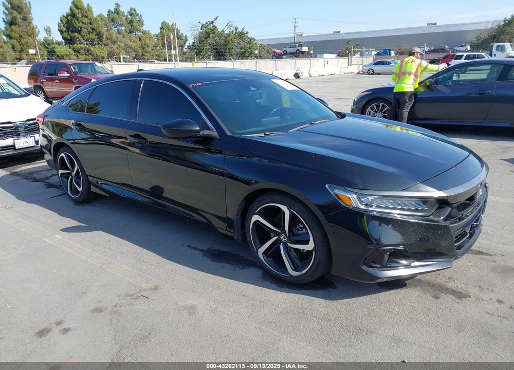 2021 HONDA ACCORD SPORT VIN: 1HGCV1F33MA003532