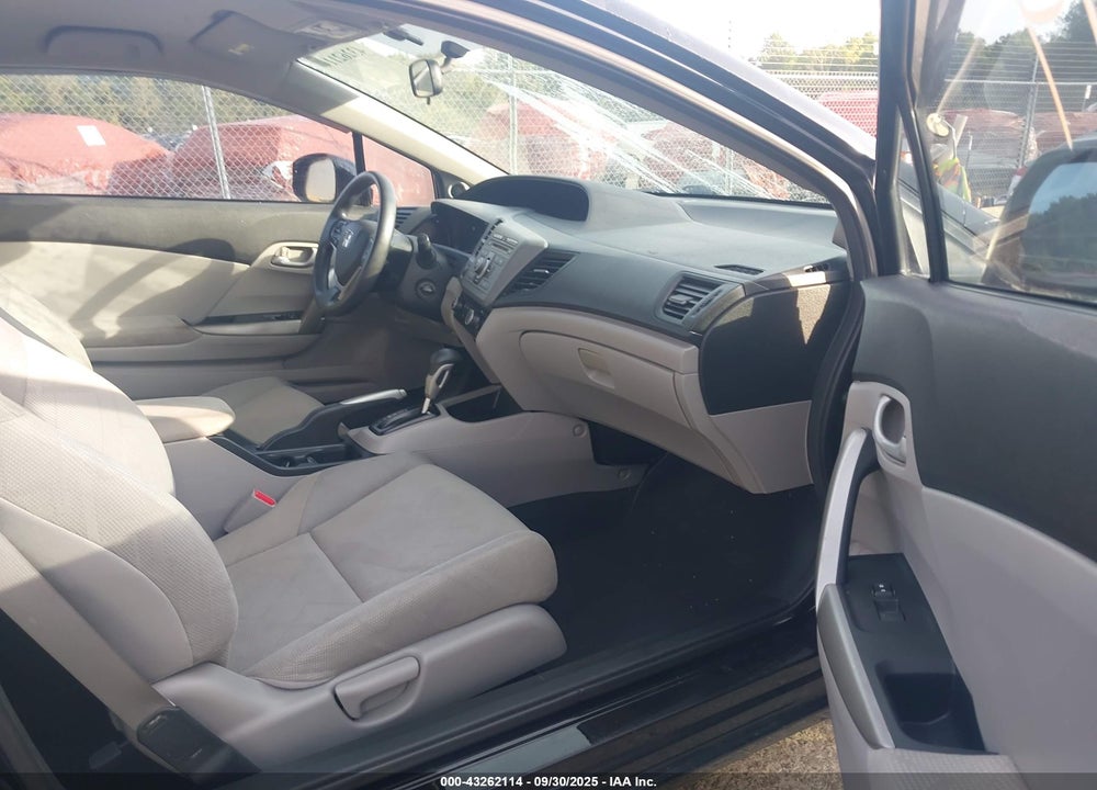 2012 HONDA CIVIC VIN: 2HGFG3B51CH502775