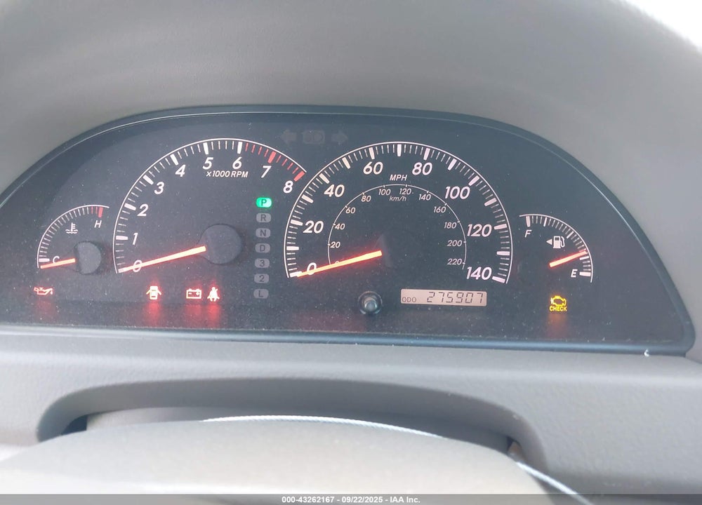 2005 TOYOTA CAMRY XLE VIN: 4T1BE32K65U385019