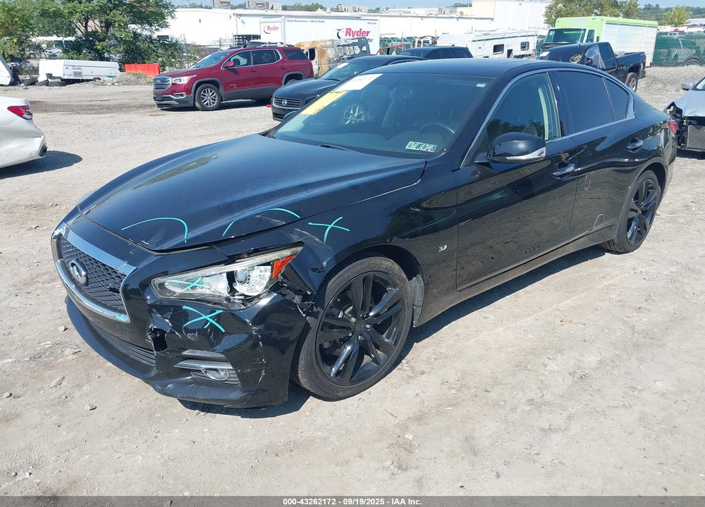 2015 INFINITI Q50 PREMIUM VIN: JN1BV7AR3FM420789