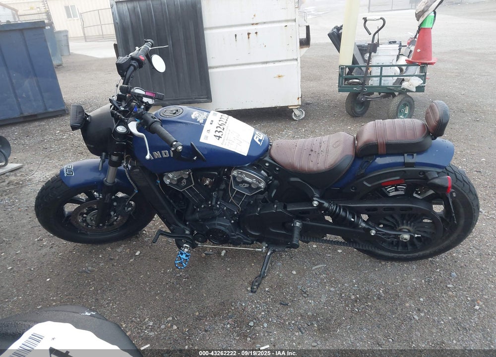 2023 INDIAN MOTORCYCLE CO. SCOUT BOBBER ABS VIN: 56KMTA003P3191124