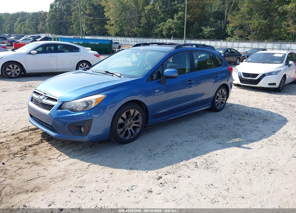 2014 SUBARU IMPREZA VIN: JF1GPAL64E8246287