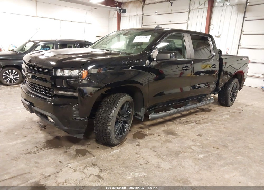 2020 CHEVROLET SILVERADO 1500 4WD SHORT BED RST VIN: 1GCUYEED6LZ274029