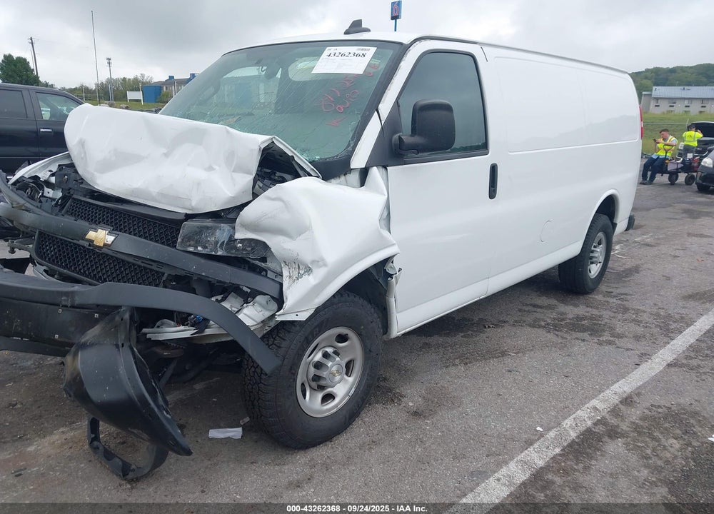 2022 CHEVROLET EXPRESS CARGO RWD 2500 REGULAR WHEELBASE WT VIN: 1GCWGAFP2N1258506