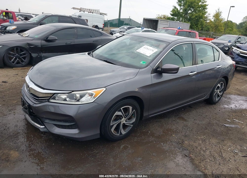 2016 HONDA ACCORD LX VIN: 1HGCR2F32GA207320
