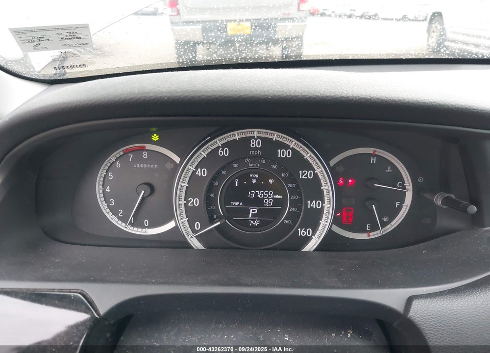 2016 HONDA ACCORD LX VIN: 1HGCR2F32GA207320