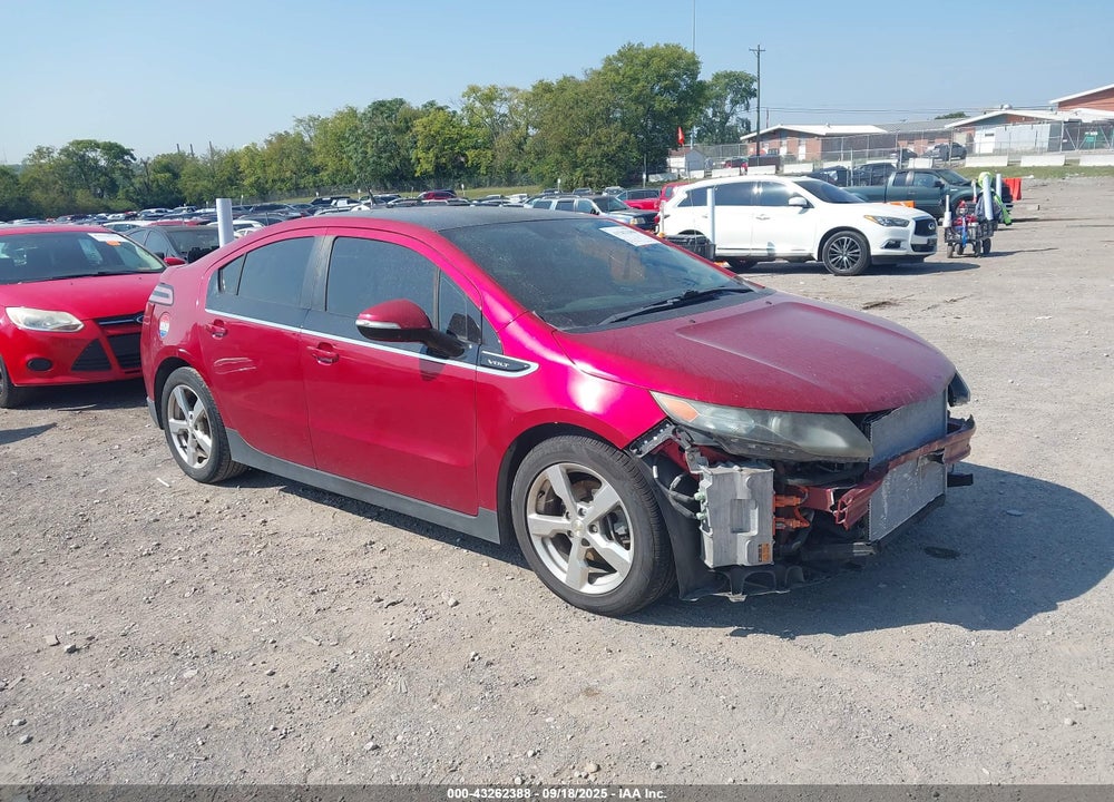 2011 CHEVROLET VOLT VIN: 1G1RD6E43BU100415