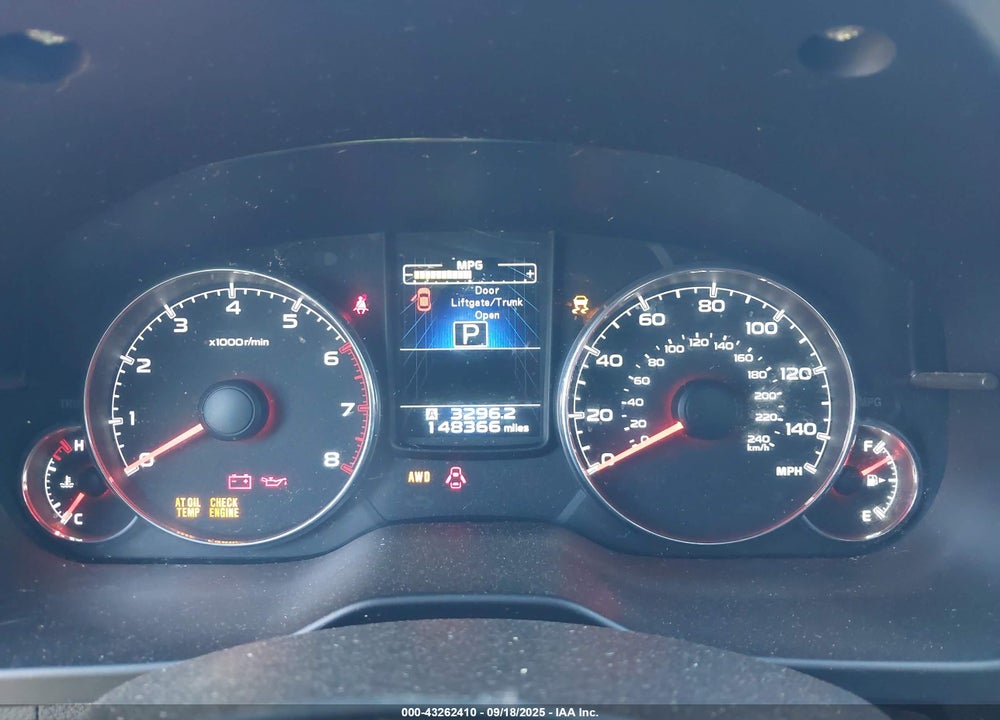 2013 SUBARU OUTBACK VIN: 4S4BRBKCXD3302087