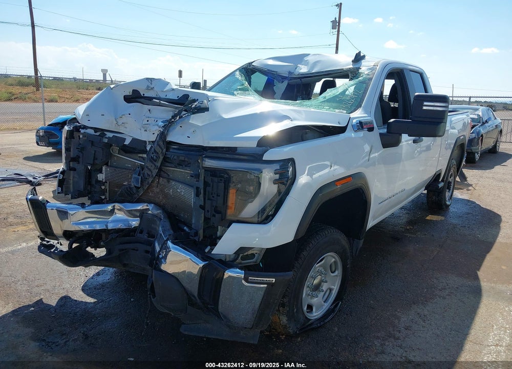2024 GMC SIERRA 2500HD 4WD  STANDARD BED PRO VIN: 1GT59LEY4RF116744