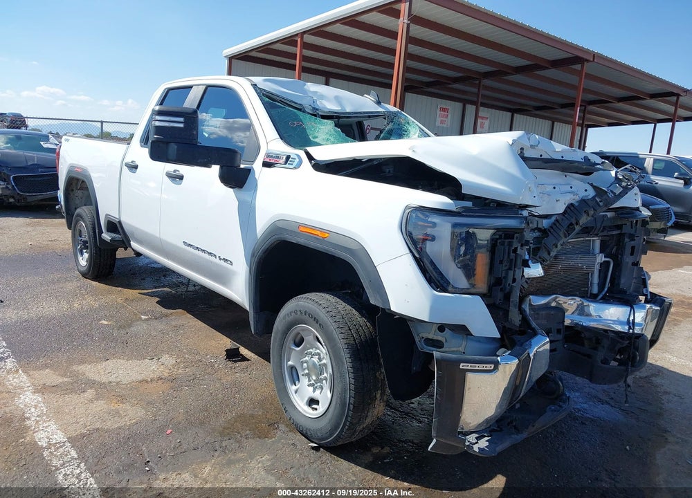 2024 GMC SIERRA 2500HD 4WD  STANDARD BED PRO VIN: 1GT59LEY4RF116744