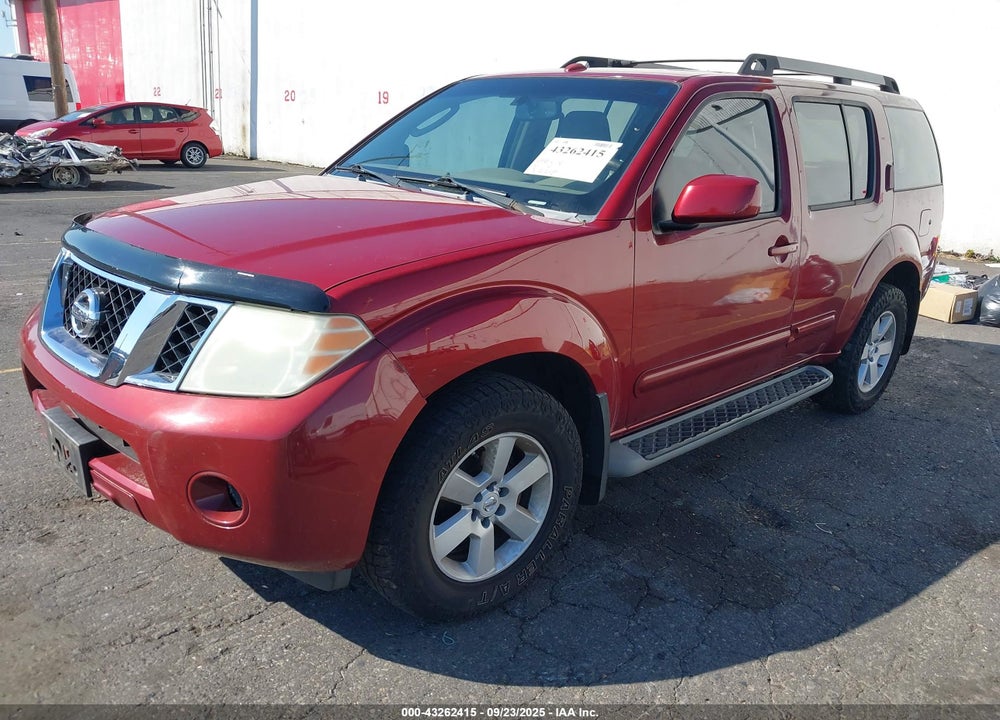 2008 NISSAN PATHFINDER SE VIN: 5N1AR18BX8C650773