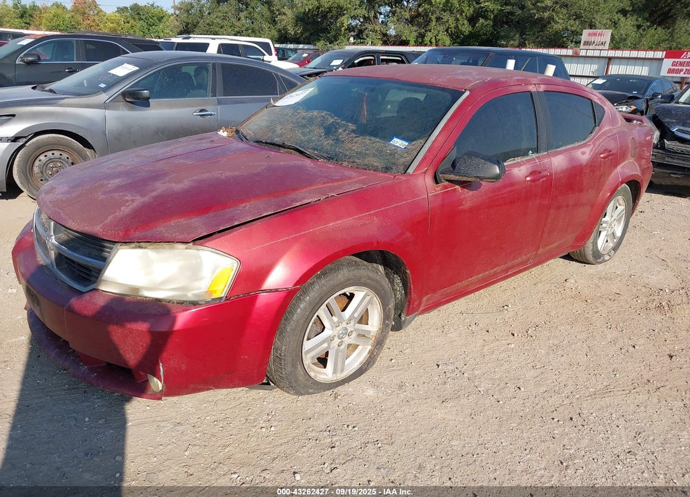 2008 DODGE AVENGER SXT VIN: 1B3LC56K48N261271