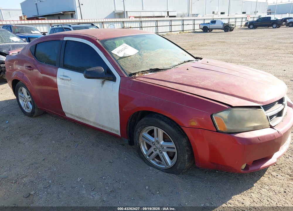 2008 DODGE AVENGER SXT VIN: 1B3LC56K48N261271
