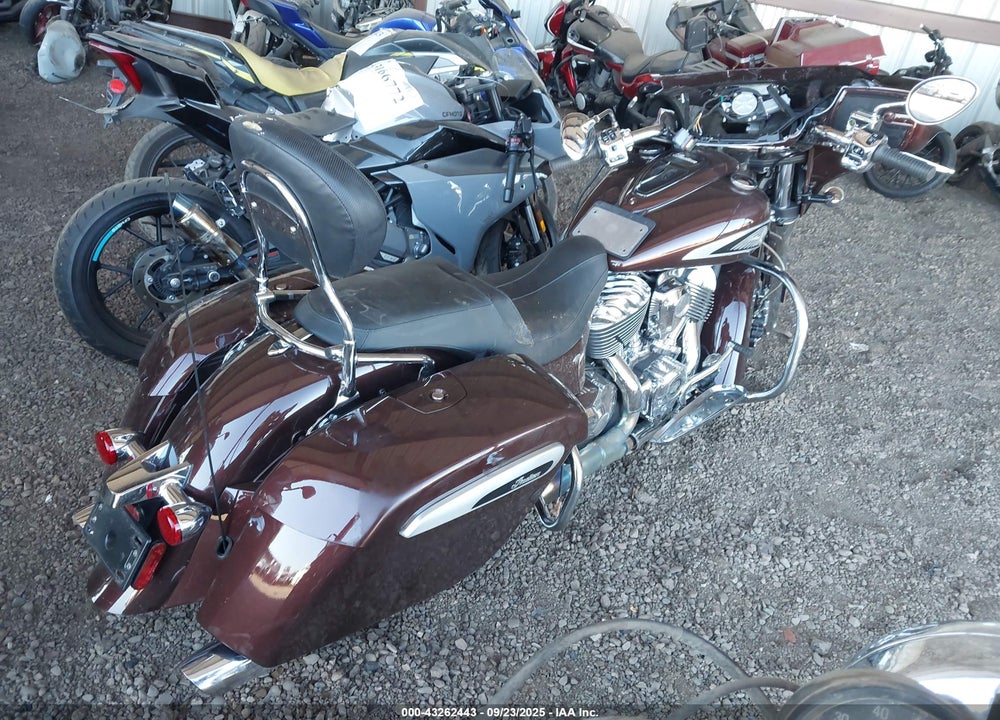 2019 INDIAN MOTORCYCLE CO. CHIEFTAIN VIN: 56KTCAAA1K3370953