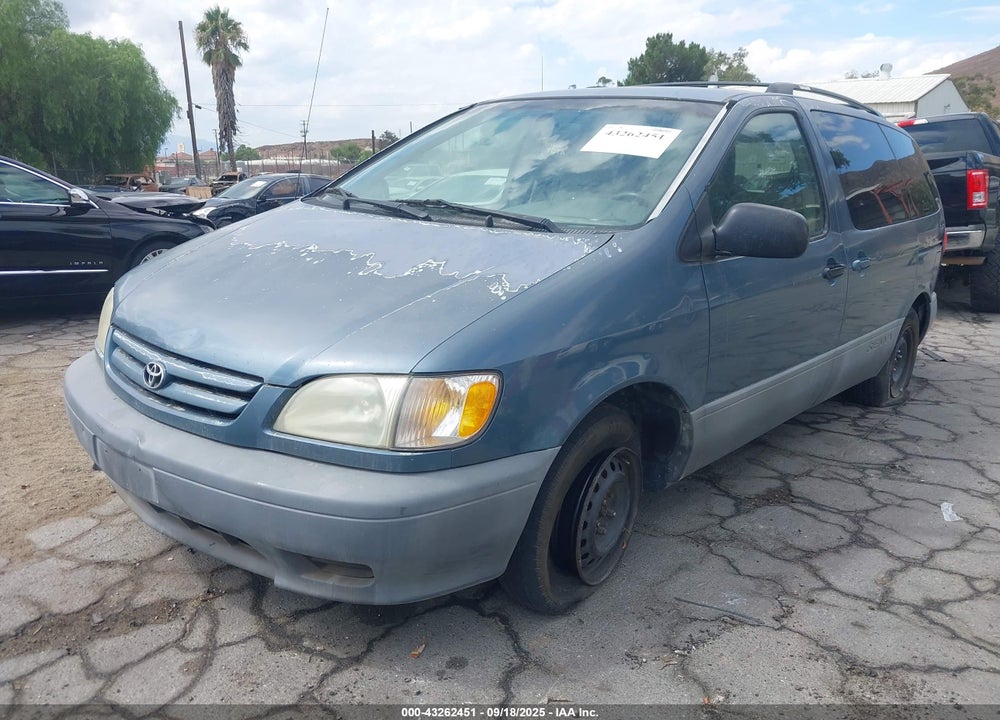 2003 TOYOTA SIENNA CE VIN: 4T3ZF19C03U532339