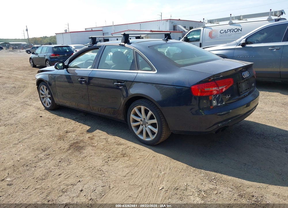 2013 AUDI A4 VIN: WAUFFAFL1DN039699