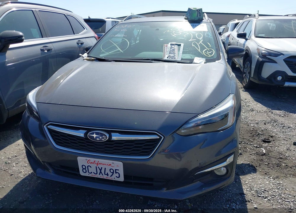2018 SUBARU IMPREZA VIN: 4S3GTAU60J3711580