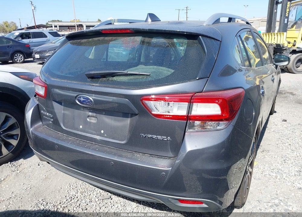 2018 SUBARU IMPREZA VIN: 4S3GTAU60J3711580