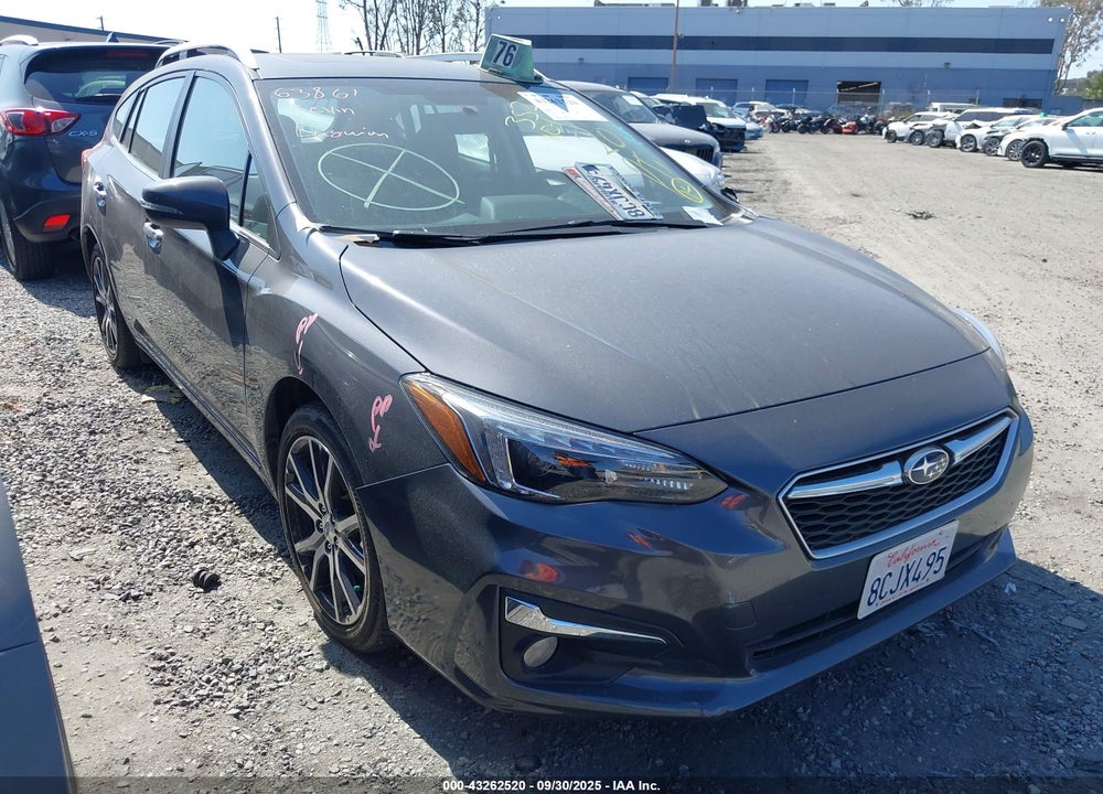 2018 SUBARU IMPREZA VIN: 4S3GTAU60J3711580