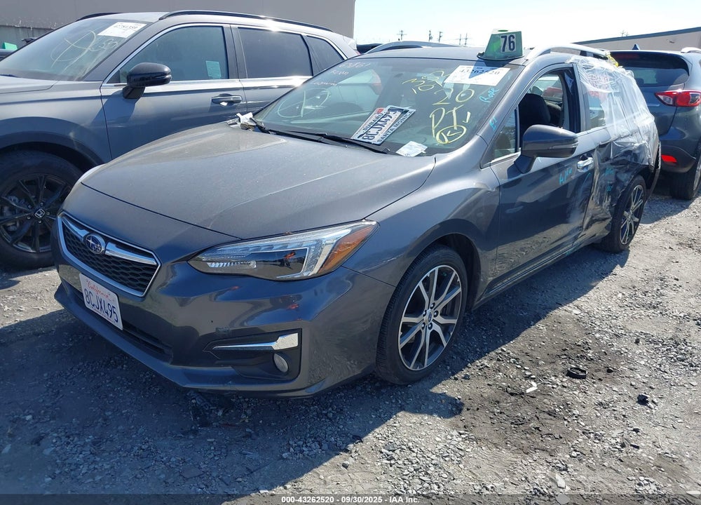 2018 SUBARU IMPREZA VIN: 4S3GTAU60J3711580