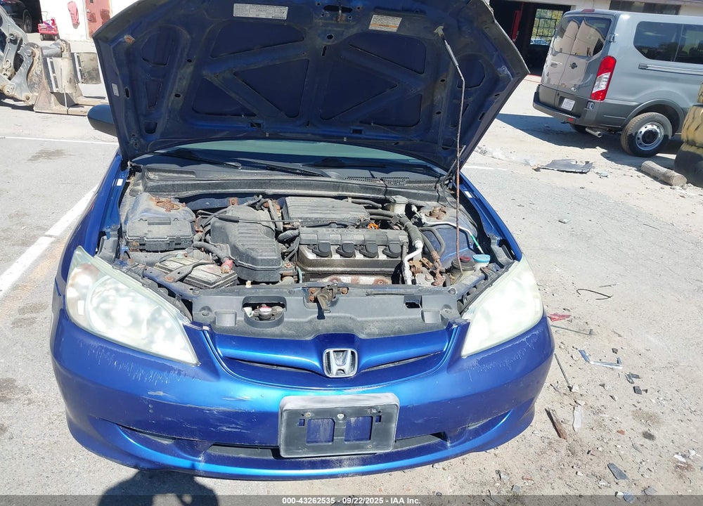 2004 HONDA CIVIC VP VIN: 1HGES16334L012494