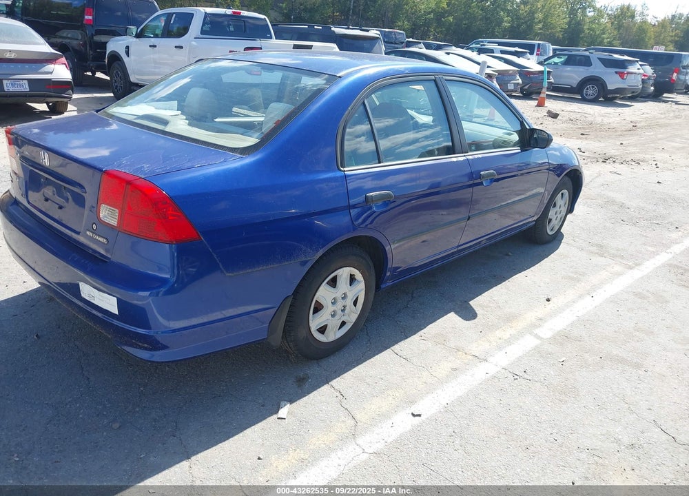 2004 HONDA CIVIC VP VIN: 1HGES16334L012494