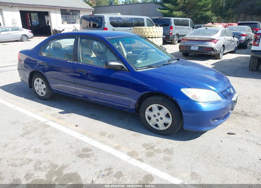 2004 HONDA CIVIC VP VIN: 1HGES16334L012494