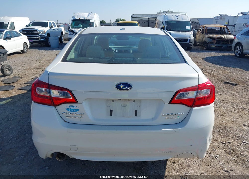 2015 SUBARU LEGACY VIN: 4S3BNAJ67F3062828