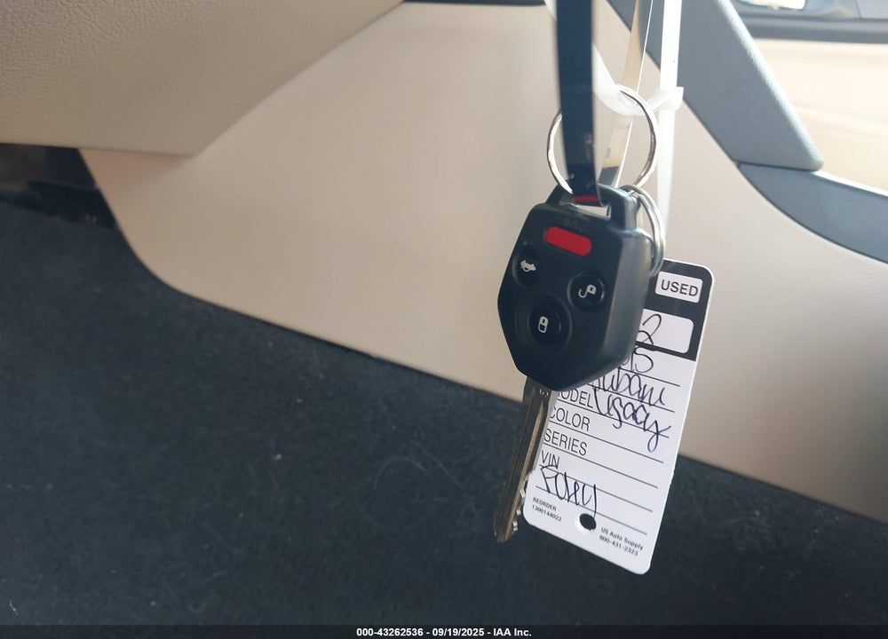 2015 SUBARU LEGACY VIN: 4S3BNAJ67F3062828