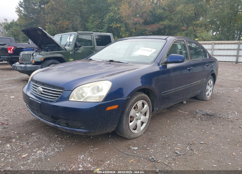2007 KIA OPTIMA VIN: KNAGE123975156643