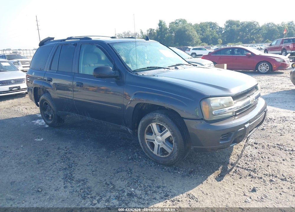 2007 CHEVROLET TRAILBLAZER LS VIN: 1GNDS13S672216004
