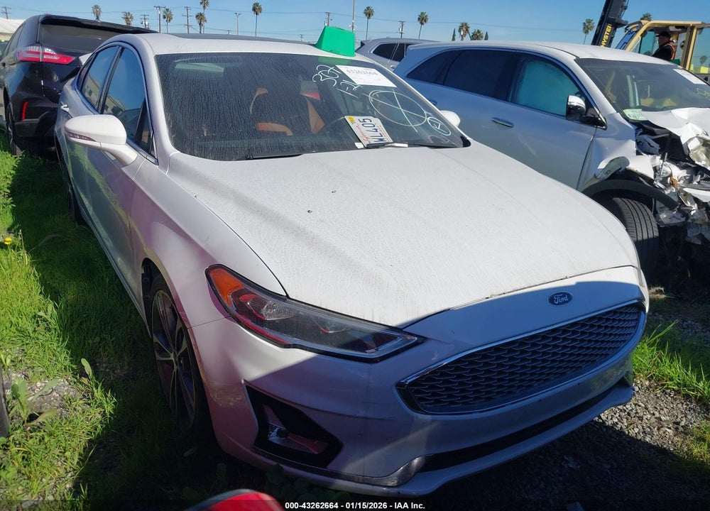 2020 FORD FUSION TITANIUM VIN: 3FA6P0K93LR152852