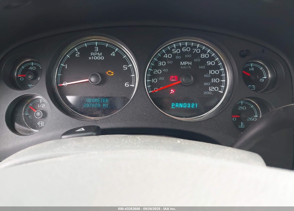 2008 CHEVROLET TAHOE LTZ VIN: 1GNFK13088J128697