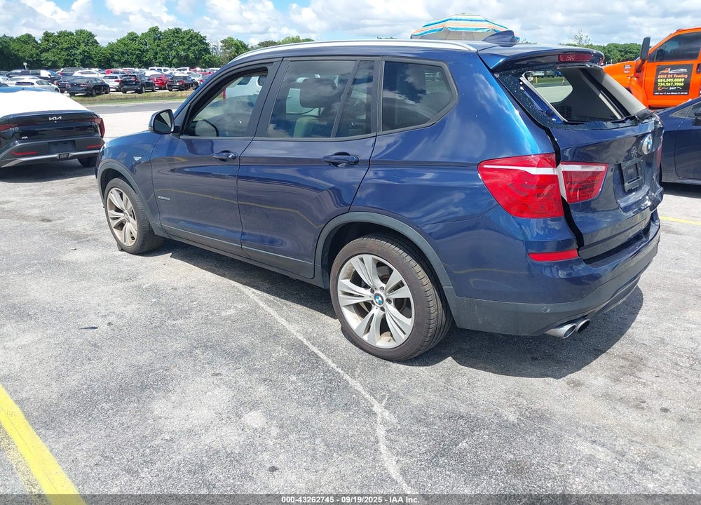 2016 BMW X3 XDRIVE28I VIN: 5UXWX9C5XG0D80025