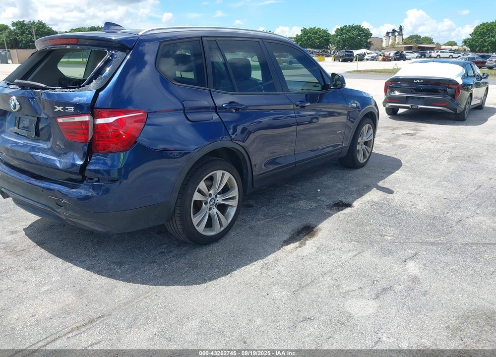 2016 BMW X3 XDRIVE28I VIN: 5UXWX9C5XG0D80025