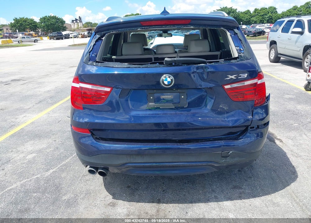 2016 BMW X3 XDRIVE28I VIN: 5UXWX9C5XG0D80025