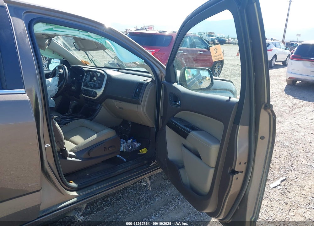 2015 GMC CANYON SLT VIN: 1GTG6CE37F1119328