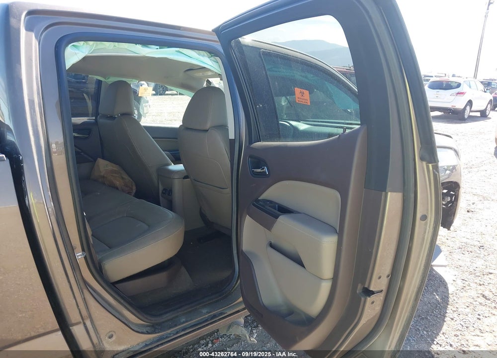 2015 GMC CANYON SLT VIN: 1GTG6CE37F1119328