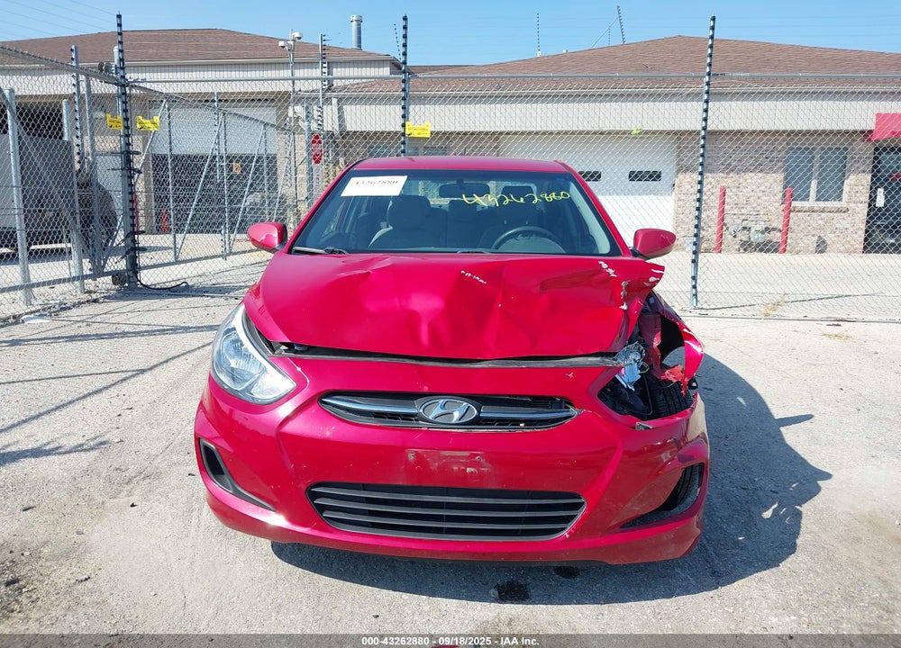 2016 HYUNDAI ACCENT VIN: KMHCT4AE1GU978740