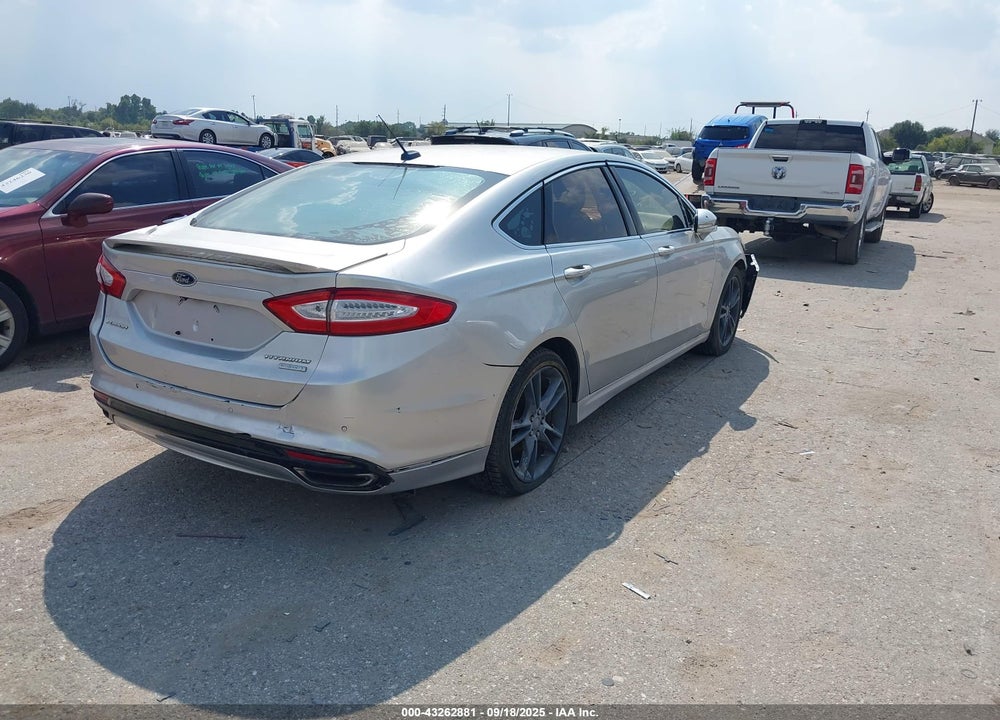 2016 FORD FUSION VIN: 3FA6P0K90GR183174
