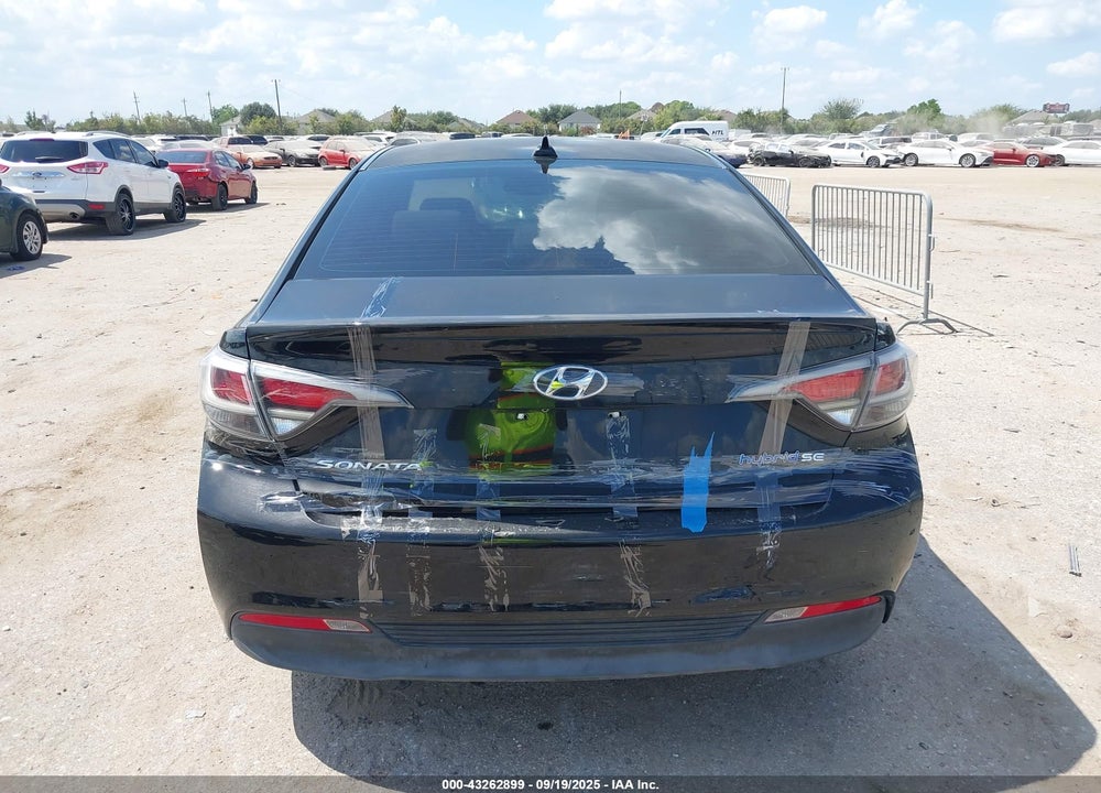 2016 HYUNDAI SONATA HYBRID VIN: KMHE24L1XGA019120