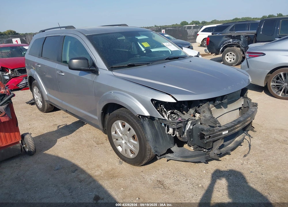 2016 DODGE JOURNEY SE VIN: 3C4PDCABXGT222756