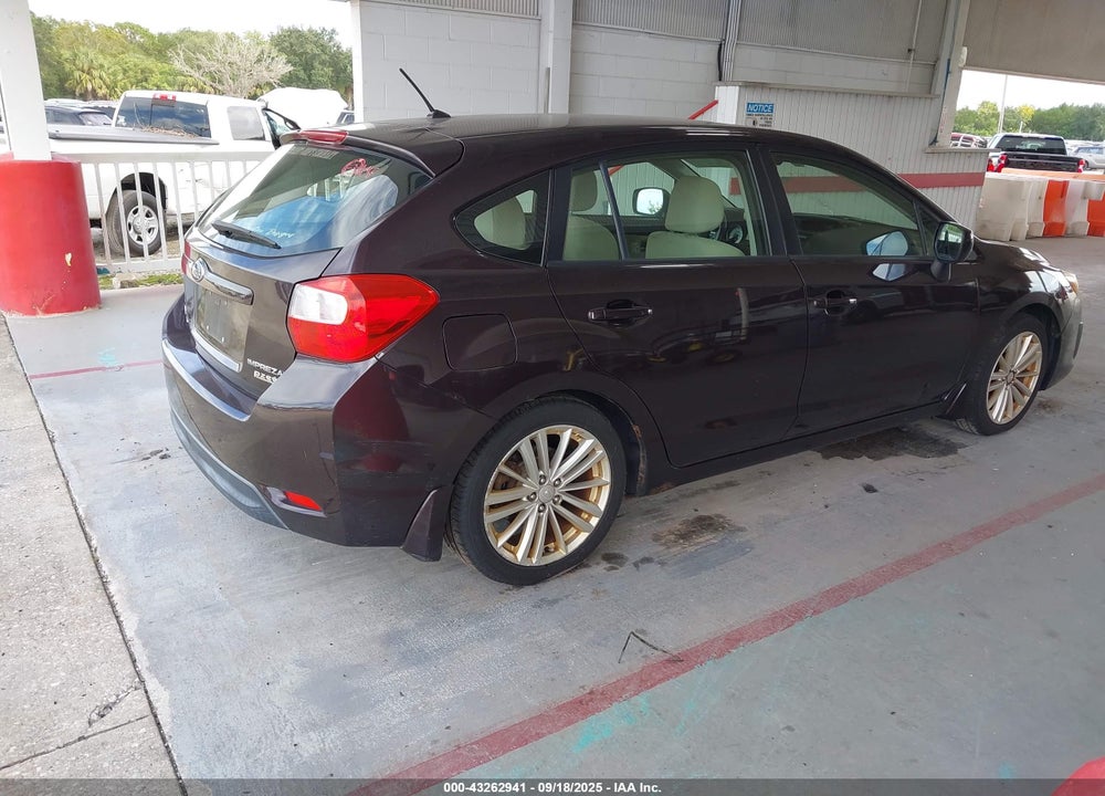 2012 SUBARU IMPREZA VIN: JF1GPAD68CH223218