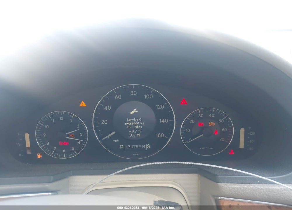 2004 MERCEDES-BENZ E 500 VIN: WDBUF70J54A426590