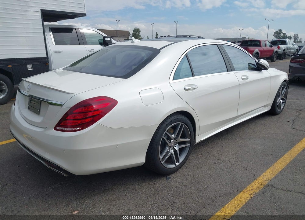 2014 MERCEDES-BENZ S CLASS VIN: WDDUG8CB1EA032374
