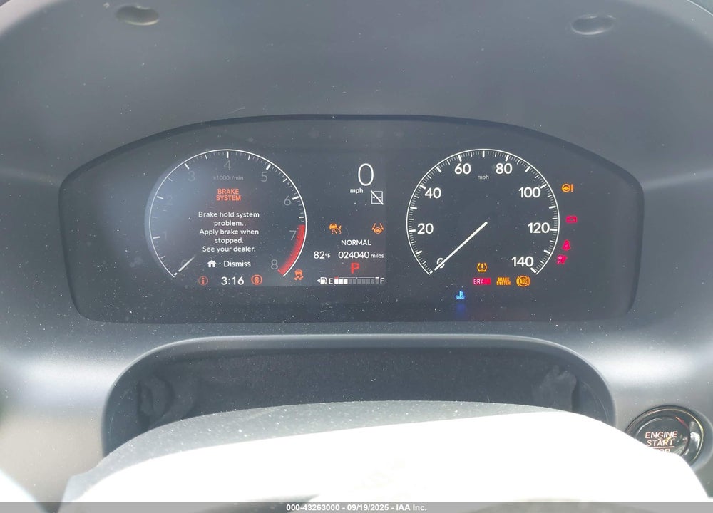 2024 HONDA HR-V VIN: 3CZRZ1H54RM741243