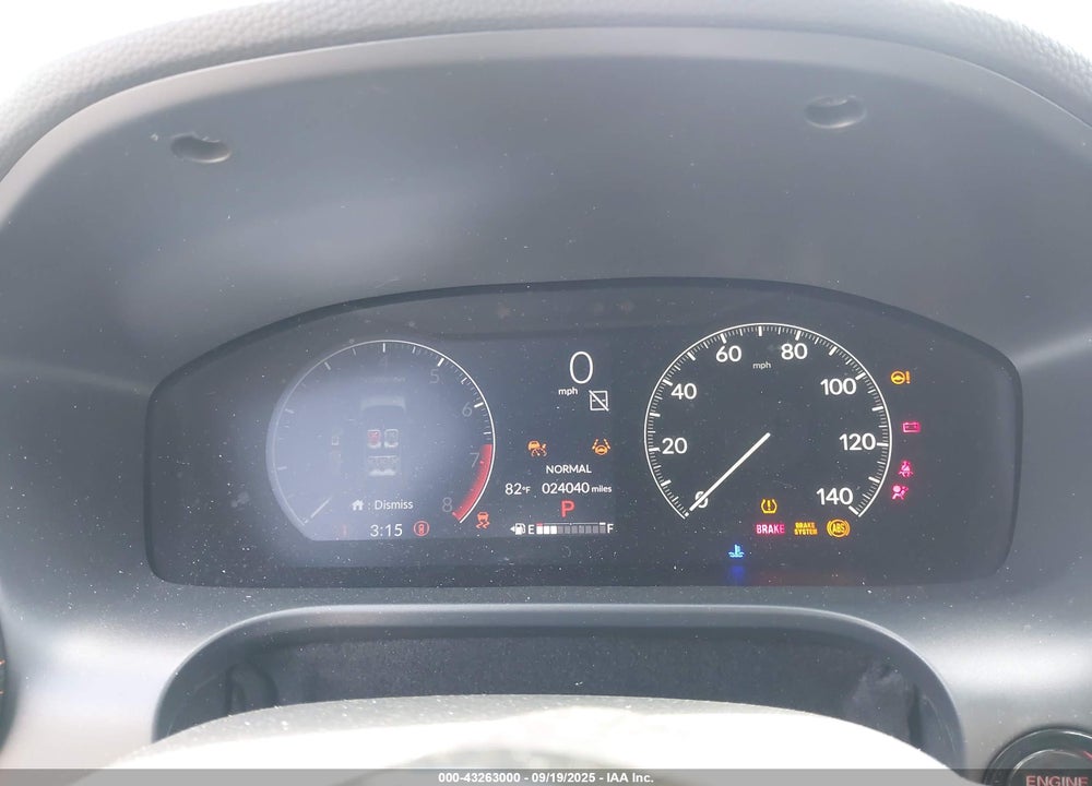 2024 HONDA HR-V VIN: 3CZRZ1H54RM741243
