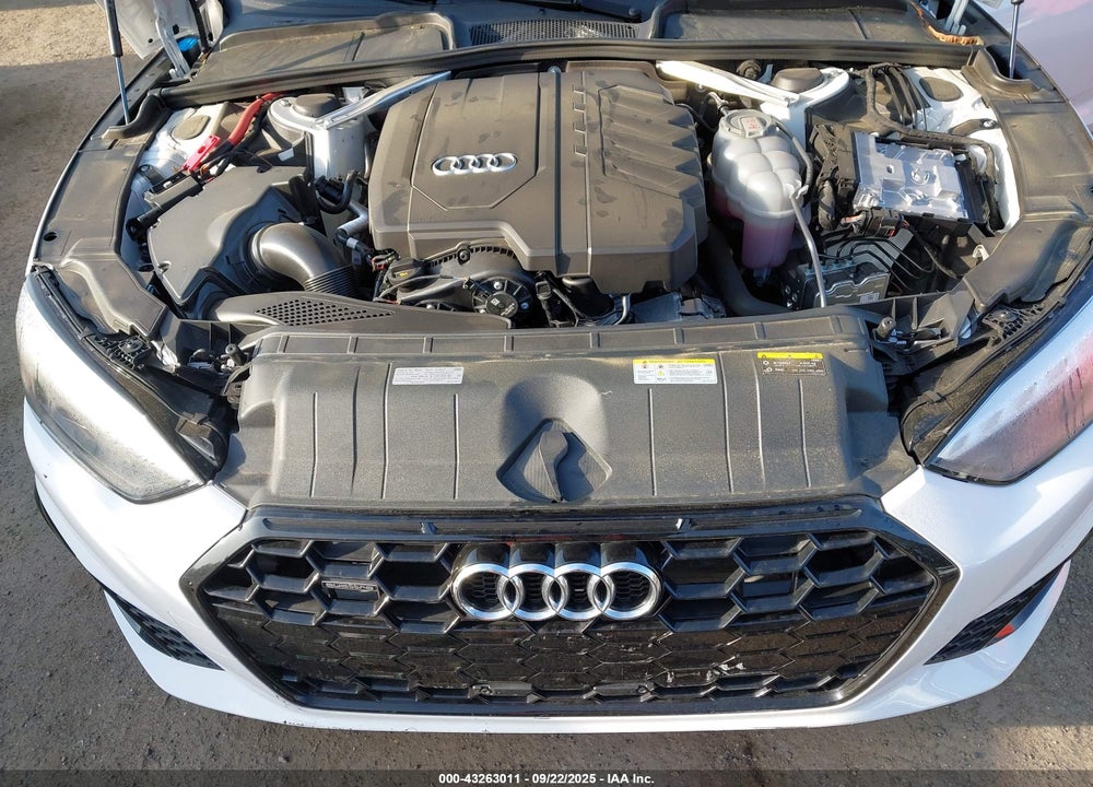 2025 AUDI A5 SPORTBACK PREMIUM 45 TFSI S LINE QUATTRO S TRONIC VIN: WAUDACF56SA008312